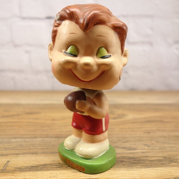 Lego Japan "My Hero" Football Player Vintage Bobblehead 6" - Picture 1 of 9